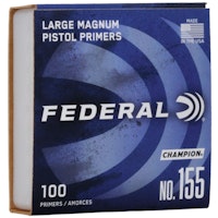 Federal - Champion Centerfire Large Mag Pistol Primer .155 Clam 1000/Box