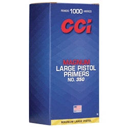 CCI - Standard Large Mag Pistol Primer 350 Clam 1000/Box