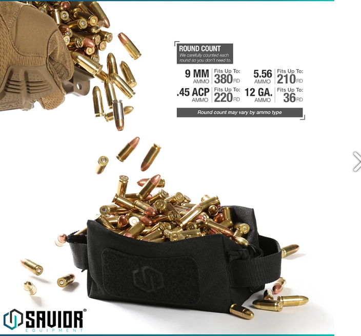 Savior Equipment - Loose SAC Mini Ammo - Svart