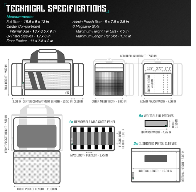 Savior Equipment - Specialist Range Bag - Black