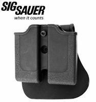 Sig Sauer - P226 / P228 / P229 9mm Black Poly Double Mag Pouch