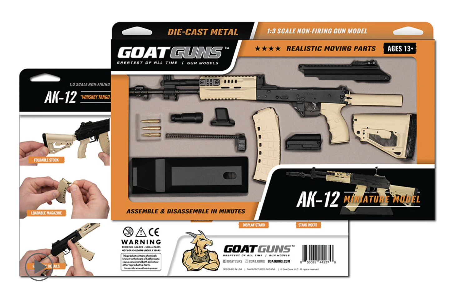 GoatGuns - AK12 Model - FDE