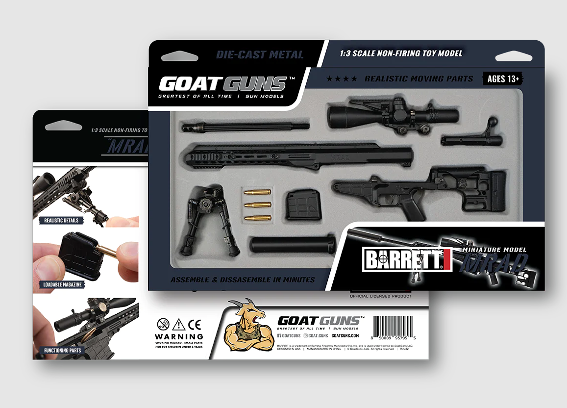 GoatGuns - MRAD Model - Barrett - Black