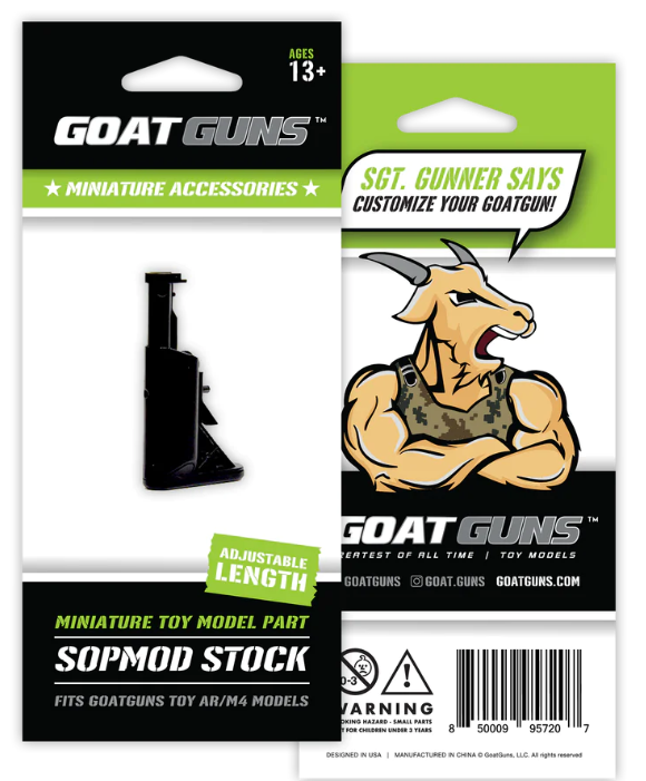 GoatGuns - Mini Sopmod Stock