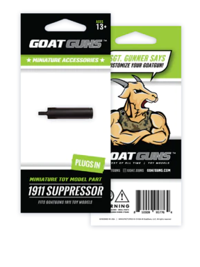 GoatGuns - Mini Suppressor - Svart