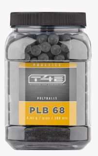 T4E - Practise PLB 68 Polyballs - .68 - 500-pack