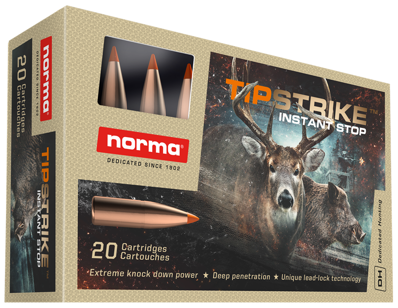 Norma - Tipstrike  - 6.5x55 - 140gr - 20/ask