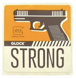 Glock - Strong - Sticker