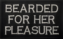 Beard for her pleasure - Patch