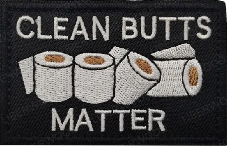 Clean butts matter - Patch