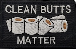 Clean butts matter - Patch