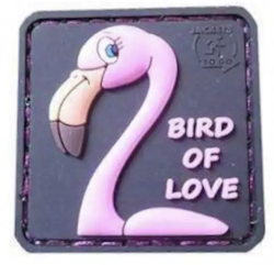 Bird of Love - Pvc - Patch