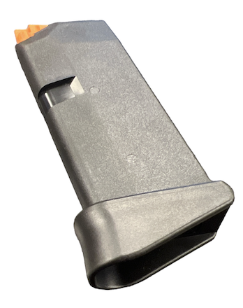 Glock - Magasin G43 - 9 mm - 6 st med förlängning - orange follower
