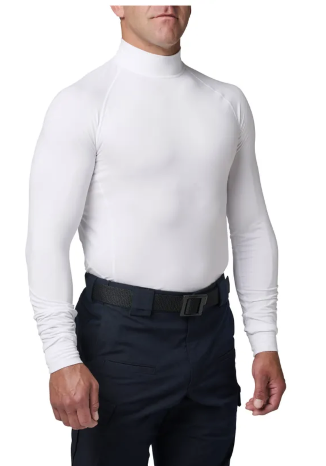 5.11 - Mock Neck Long Sleeve top - Uniform White (992)