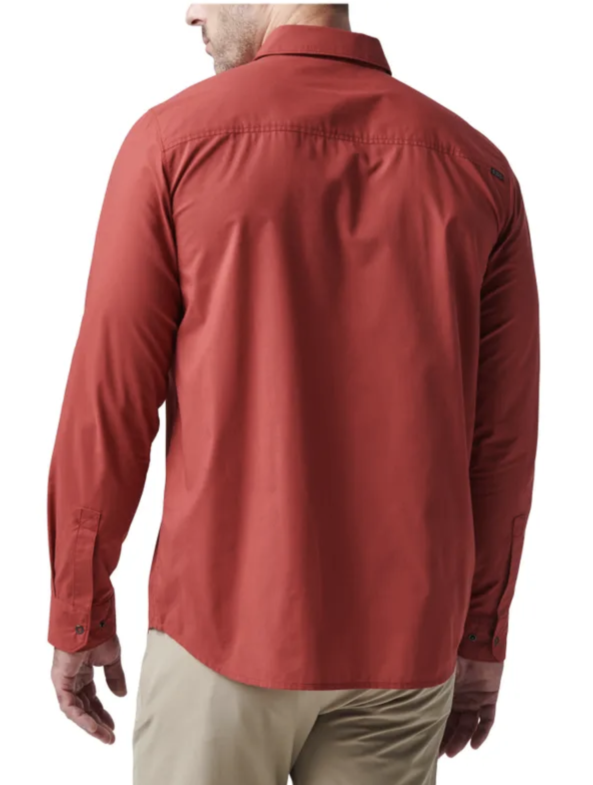 5.11 - Igor Solid Long Sleeve Shirt - Red Bourbon (125)