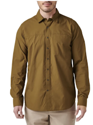5.11 - Igor Solid Long Sleeve Shirt - Field Green (206)