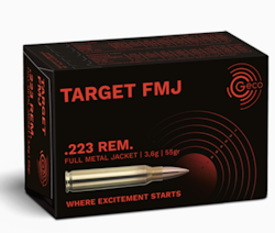 Geco - Target FMJ - 55gr - .223 FMJ - 50/ask