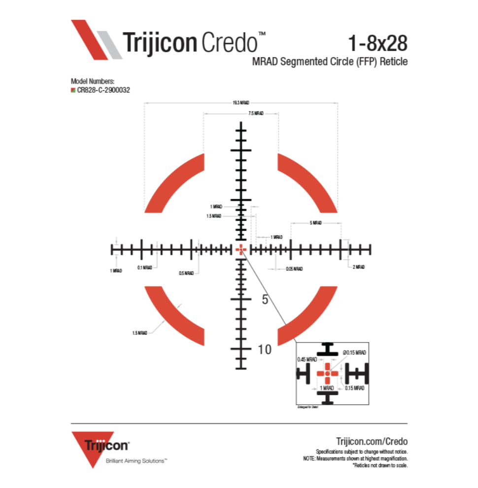 Trijicon - Credo -  1-8x28