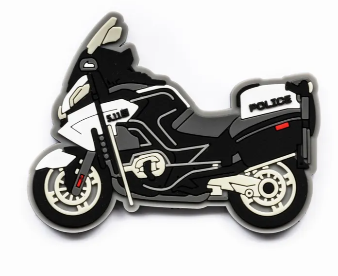 5.11 - First Responder Moto Cop Patch - Black (019)