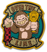 5.11 - Sasquatch Arm Wrestler Patch - Khaki (055)