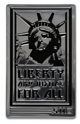 5.11 - Liberty Safe Patch - Silver (040)