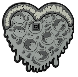 5.11 - Dark Pizza Patch - Grey (029)