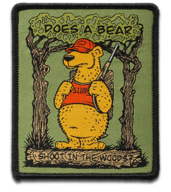 5.11 -  Does A Bear Patch - Ranger Green (186)