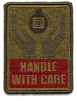 5.11 - Handle With Care Patch - Green (194)