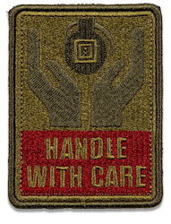 5.11 - Handle With Care Patch - Green (194)