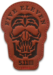 5.11 - Guns Skull Patch - Brown (108)