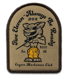 5.11 - Coyote Hunter Patch - Coyote (120)