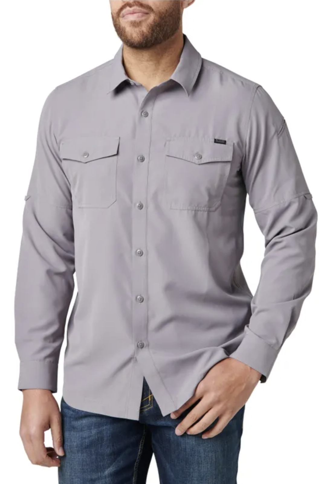 5.11 - Marksman Long Sleeve Shirt UPF 50+ - Overcast Grey (598)