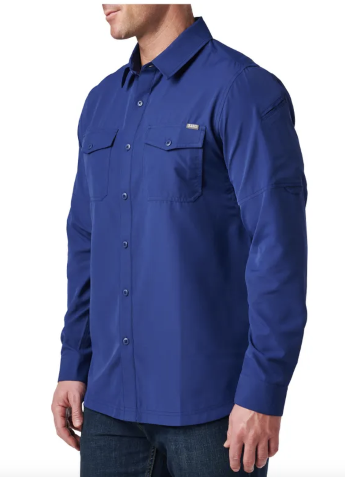 5.11 - Marksman Long Sleeve Shirt UPF 50+ - Blue Mussel (1074)