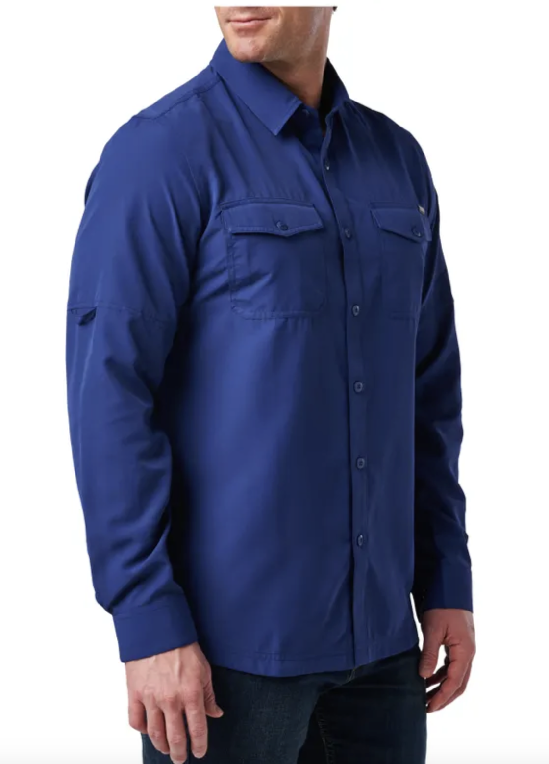 5.11 - Marksman Long Sleeve Shirt UPF 50+ - Blue Mussel (1074)