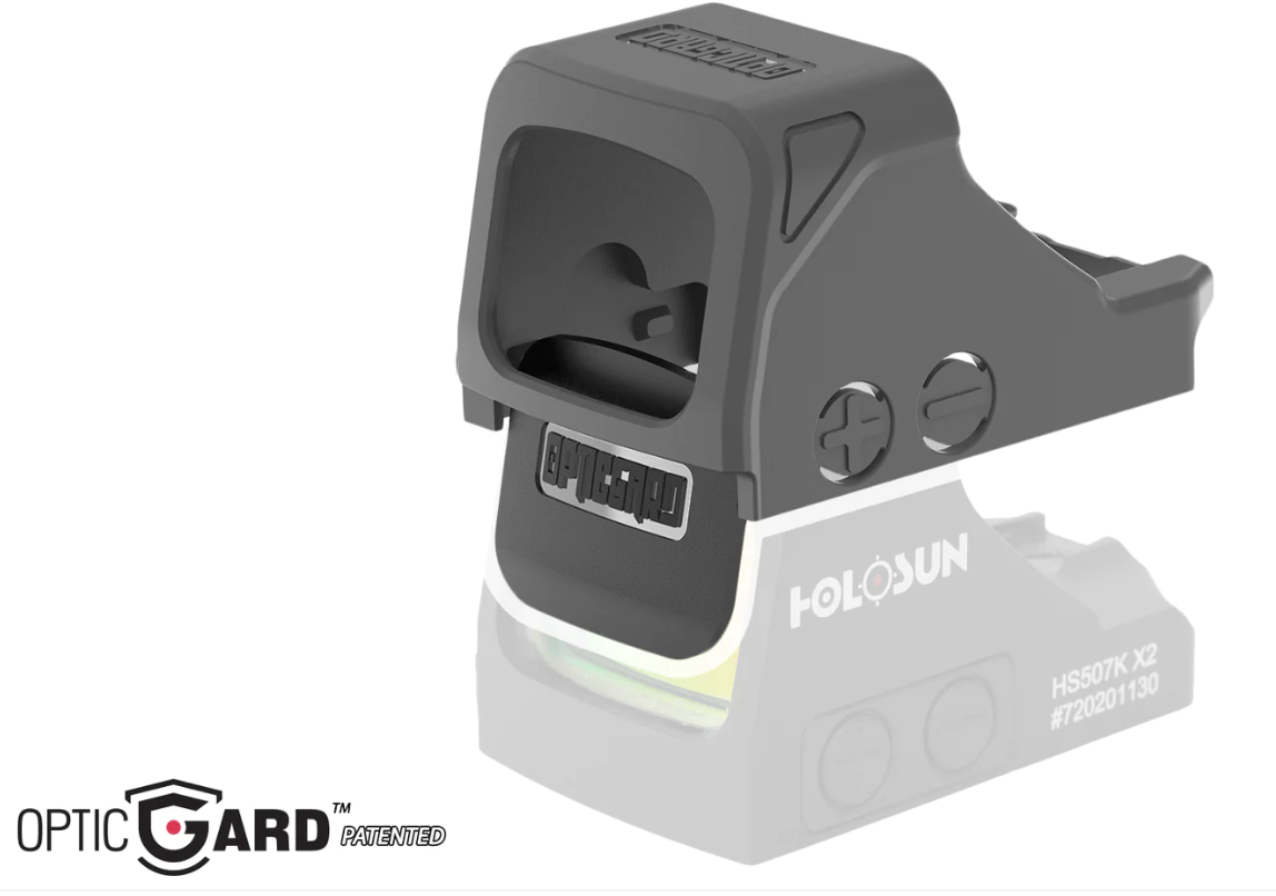 OpticGard - Scope Cover for Holosun® 507K-X2/407K-X2 - GunMetal Gray