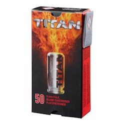Perfecta Titan - 9mm P.A.K Blank Fire Cartridge