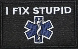 I Fix Stupid - Patch - Svart