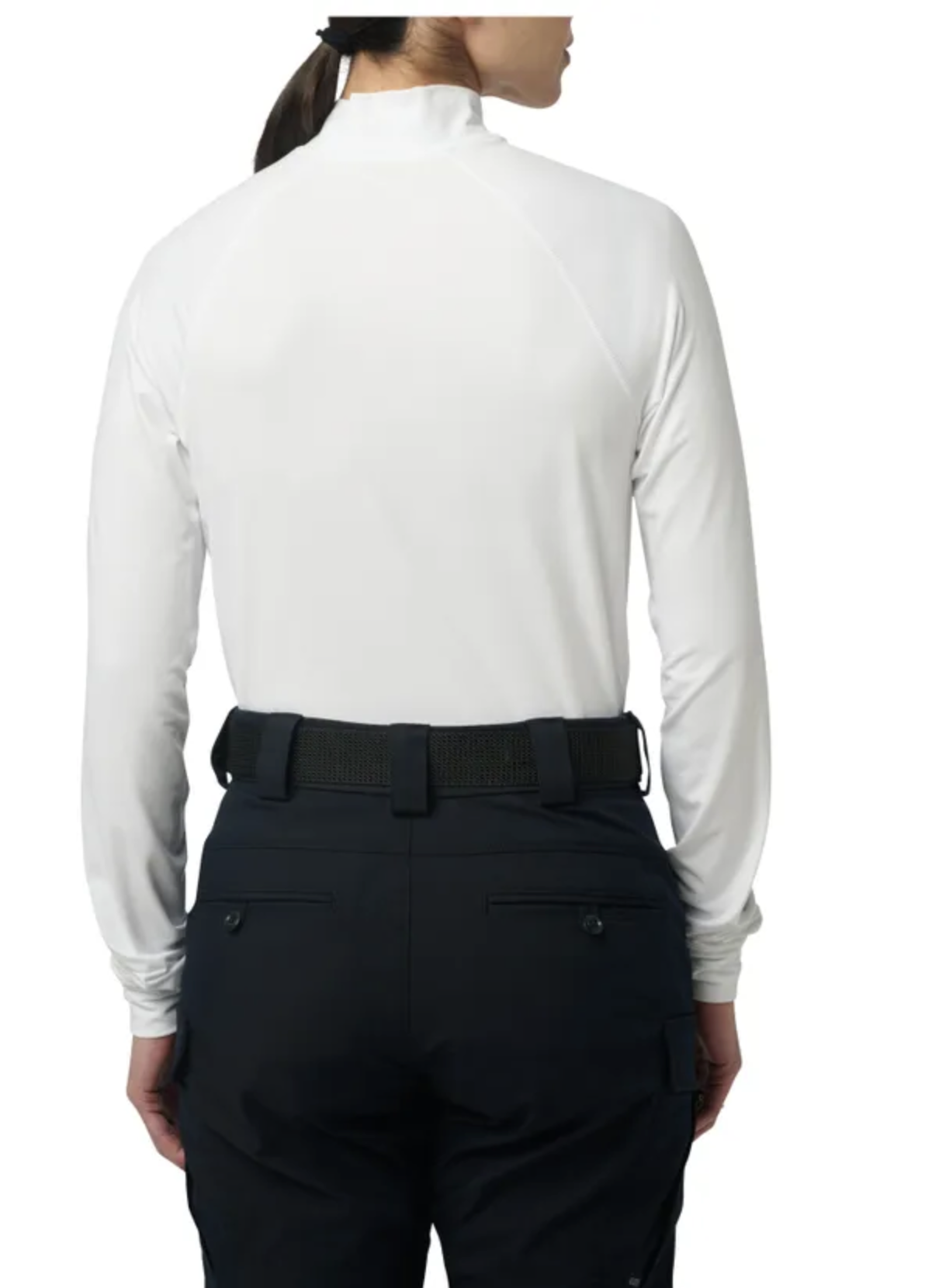 5.11 - Women's Mock Neck Long Sleeve Top - Uniform White (992)