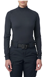 5.11 - Women's Mock Neck Long Sleeve Top - Midnight Navy (750)