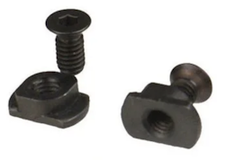 M-lok - nut and screw set (4 st)