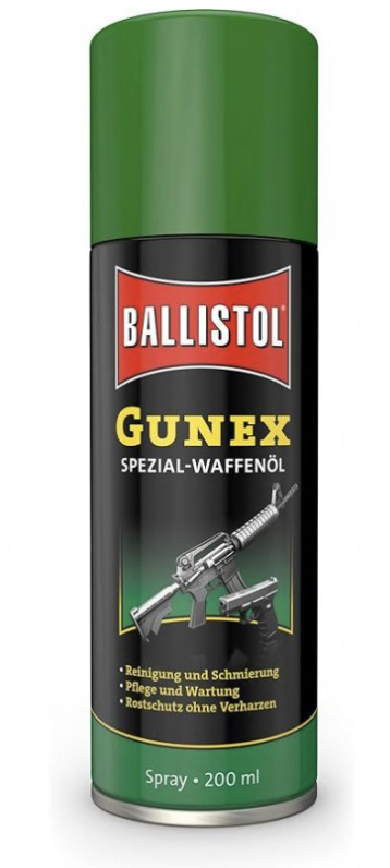 Ballistol - Gunex - 200ml spray - Vapenolja