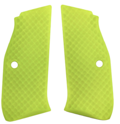 LokGrips - CZ Shadow 2 - Palm Swell Bogies - Neon Grön