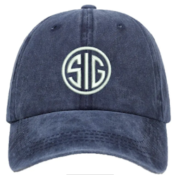Sig Sauer - Logo Rund - Keps - Blå