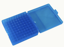RangeMaster - Ammo Box - 9mm - 100 rounds - Blå