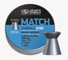 JSB - Blue Match Diabolo - S100 - 4,52mm - 0,535g - 500st