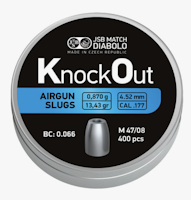 JSB - KO Slugs - 4,52mm - 0,870g - 400st