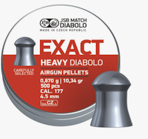 JSB - Exact Heavy, 4,52mm - 0,670g - 500st