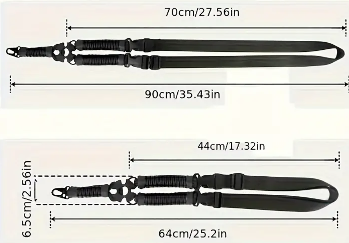 Rifle Single Sling One Point - Camo