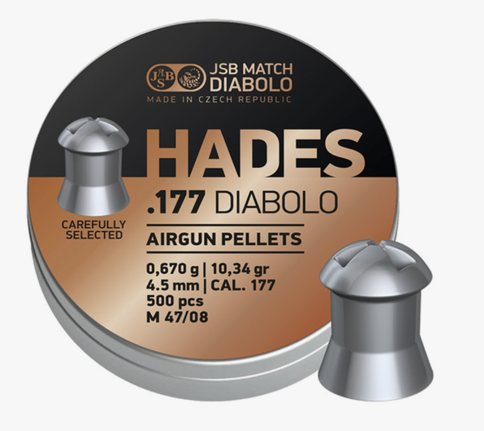 JSB - Hades - 4,50mm - 0,670g - 500st