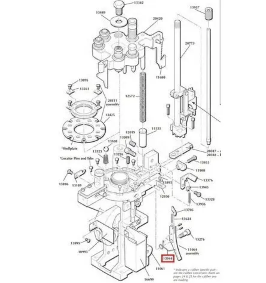Dillon - Indexer Return Spring for Dillon Super 1050/Square Deal B - #13944